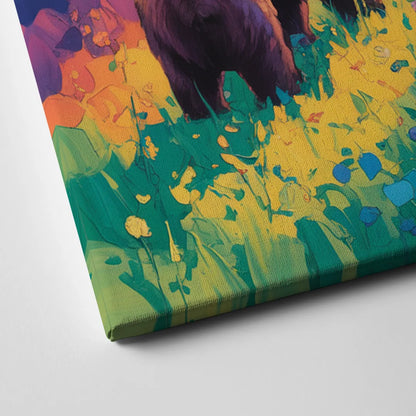 Splendid Bear Mountain Vista Canvas Close Up