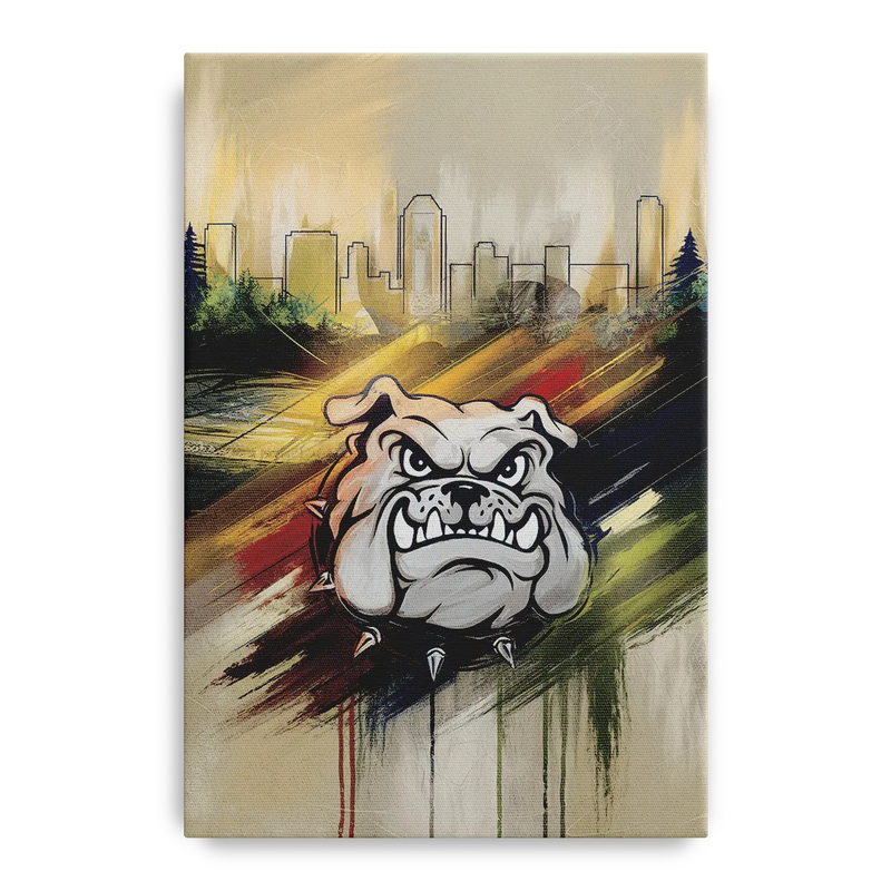 Spokane Gonzaga Pride Front - Canvas Wall Art