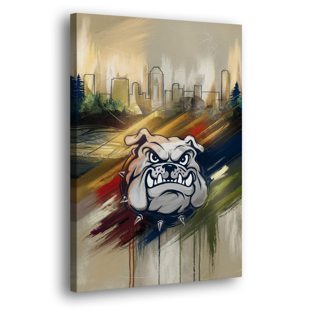 Spokane Gonzaga Pride Side - Canvas Wall Art