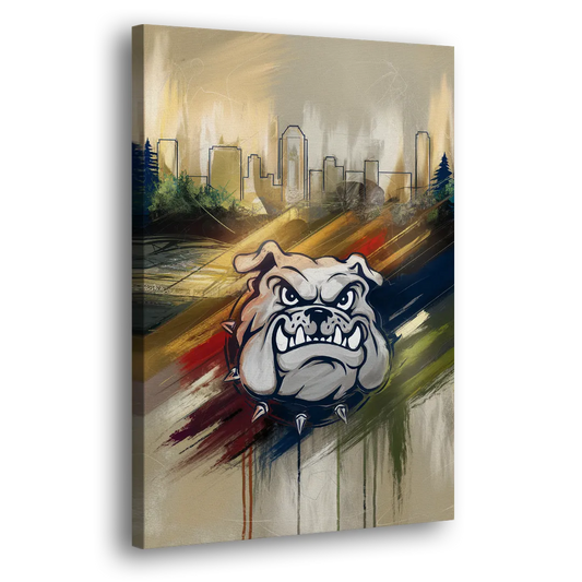 Spokane Gonzaga Pride Side - Canvas Wall Art