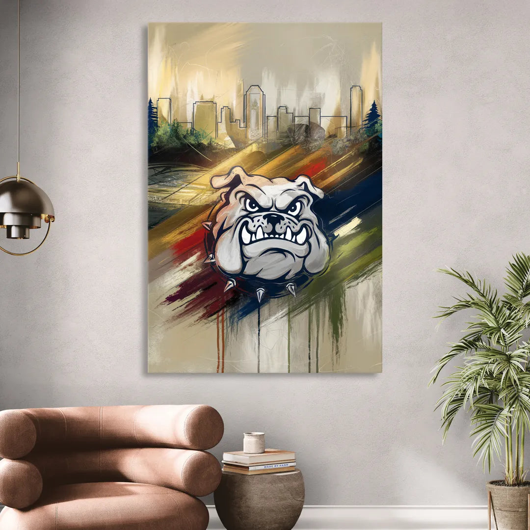 Spokane Gonzaga Pride Sitting Room - Canvas Wall Art