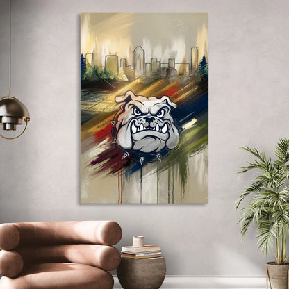 Spokane Gonzaga Pride Sitting Room - Canvas Wall Art