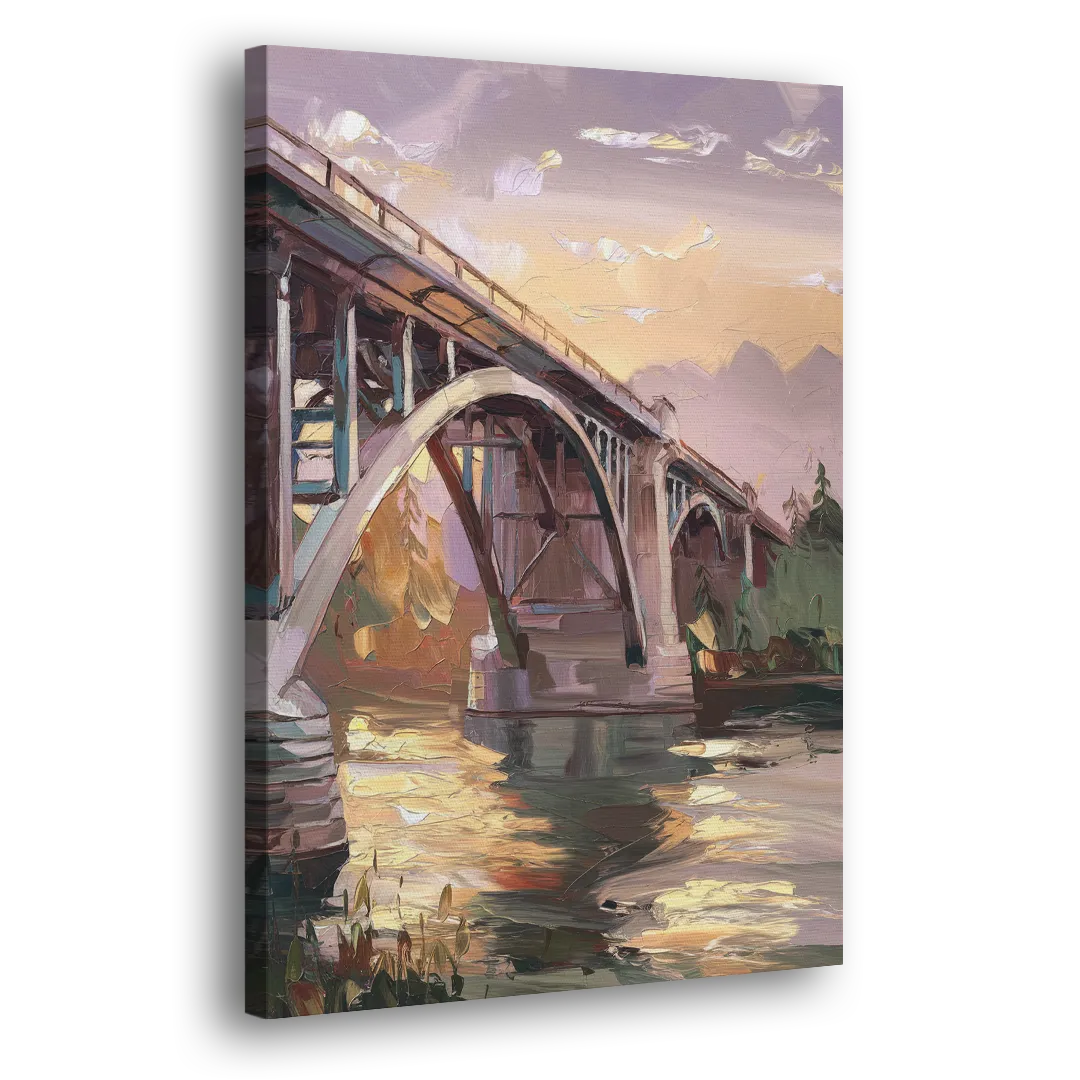 Spokane Historic Landmarks Side - Canvas Wall Art