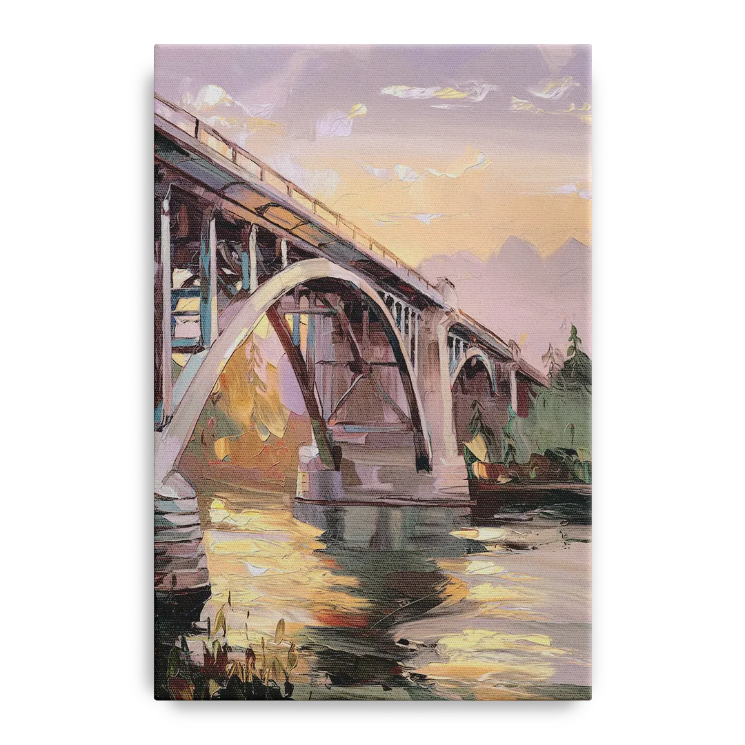 Spokane Historic Landmarks Front - Canvas Wall Art