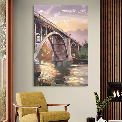 Spokane Historic Landmarks Sitting Room - Canvas Wall Art