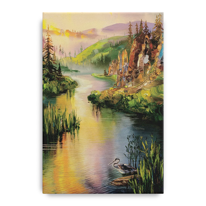 Spokane Scenic River Front - Canvas Wall Art