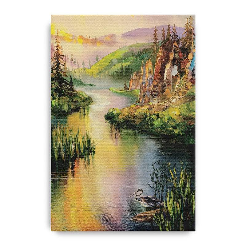 Spokane Scenic River Front - Canvas Wall Art