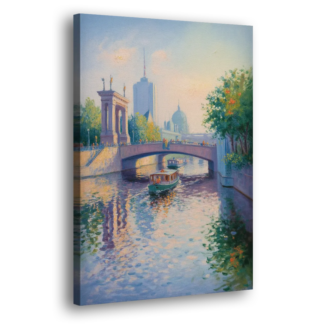 Spree River Moments Side - Canvas Wall Art