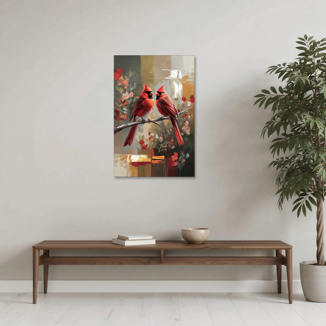 Springfield Cardinals Tribute - Canvas Wall Art - Coffee Table - 24x36