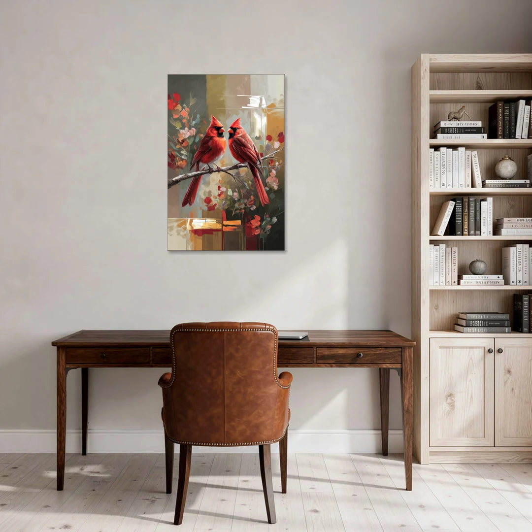Springfield Cardinals Tribute - Canvas Wall Art - Office - 24x36