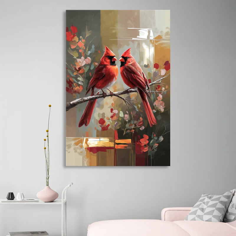 Springfield Cardinals Tribute Sitting Room - Canvas Wall Art