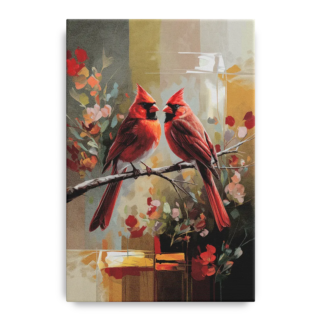 Springfield Cardinals Tribute Front - Canvas Wall Art