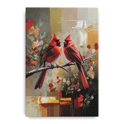 Springfield Cardinals Tribute Front - Canvas Wall Art