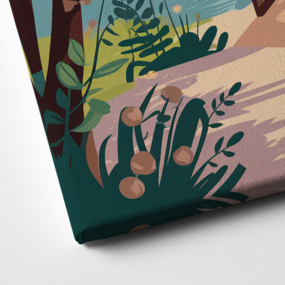 Springfield Parks And Trails Canvas Close Up