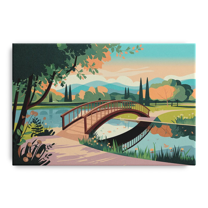 Springfield Parks And Trails Front - Canvas Wall Art