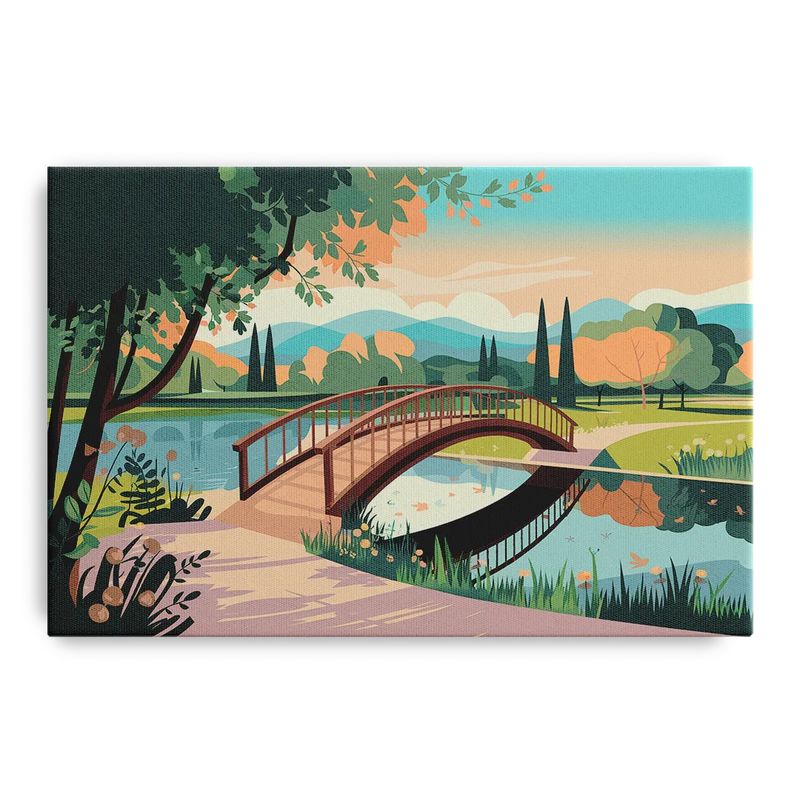 Springfield Parks And Trails Front - Canvas Wall Art