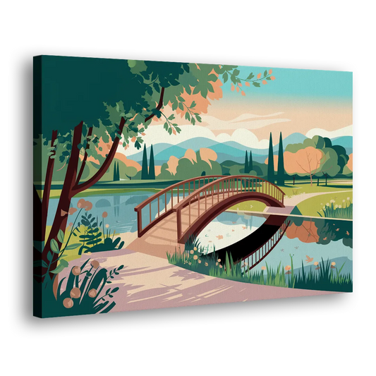 Springfield Parks And Trails Side - Canvas Wall Art