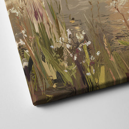 Springfield Scenic River View Canvas Close Up
