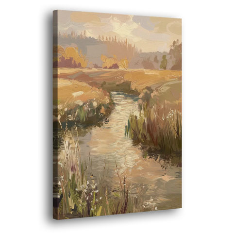 Springfield Scenic River View - Canvas Wall Art