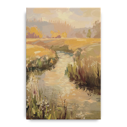 Springfield Scenic River View Front - Canvas Wall Art