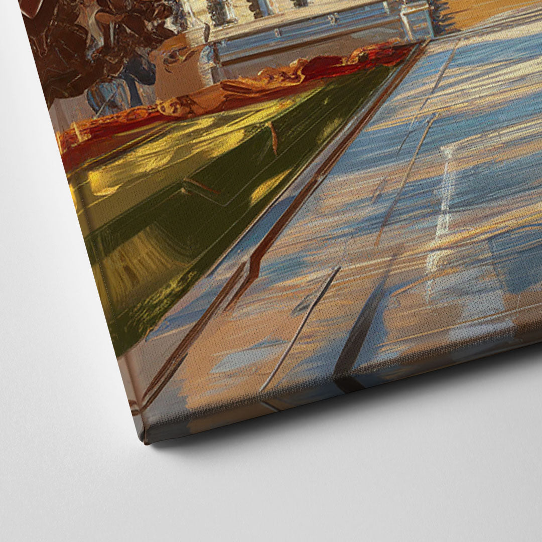 Springfield State Capitol Canvas Close Up