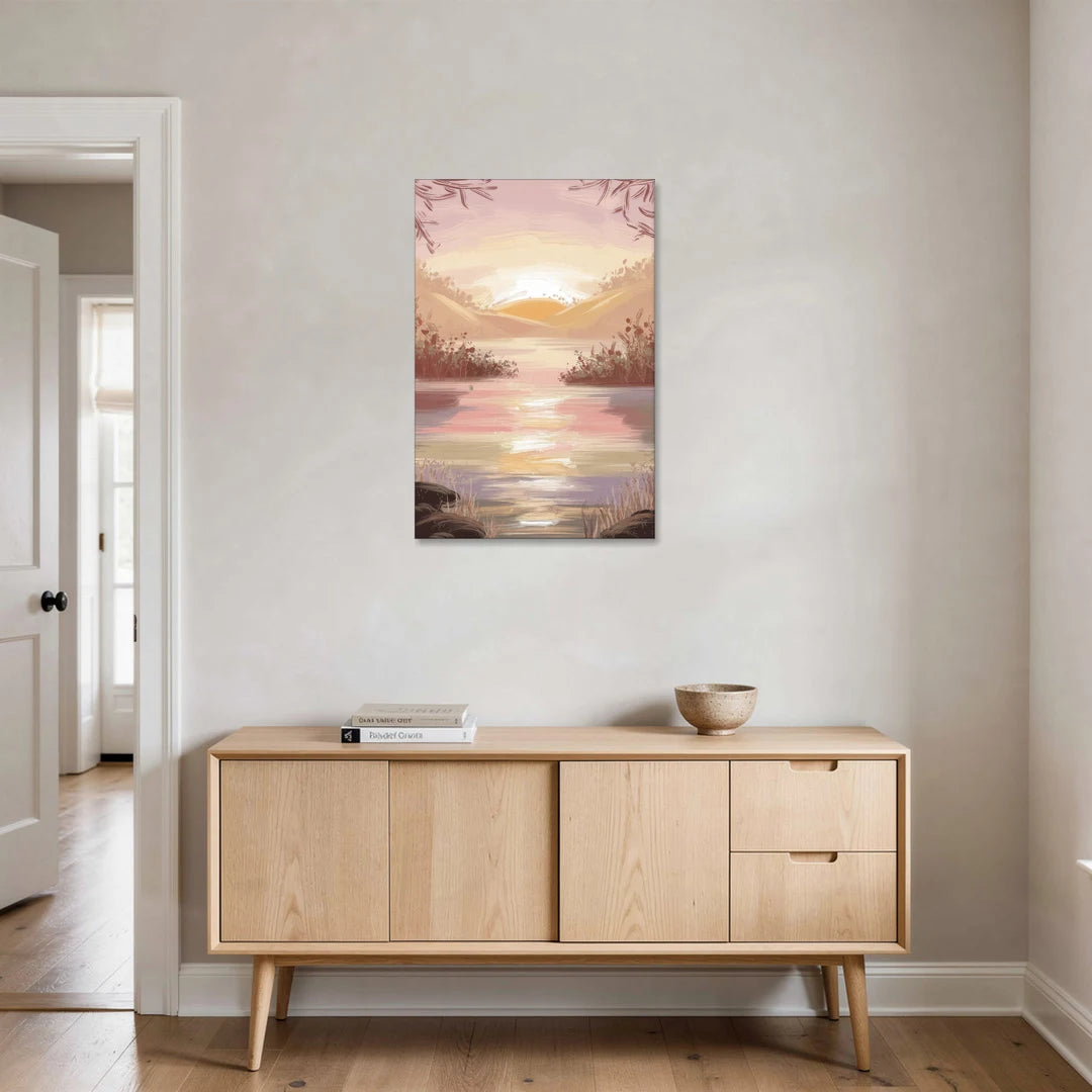 Springfield Sunrise Landscape - Canvas Wall Art - Coffee Table - 24x36