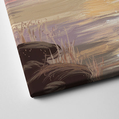 Springfield Sunrise Landscape Canvas Close Up