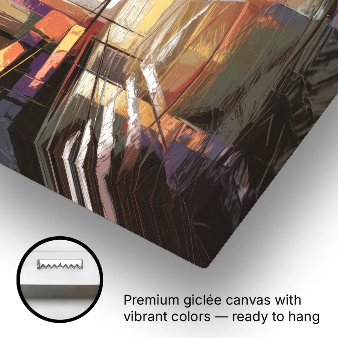 Springfield Urban Vibes - Canvas Wall Art - Gallery Wrap Corner