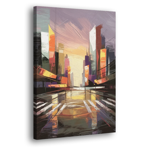 Springfield Urban Vibes - Canvas Wall Art - Side