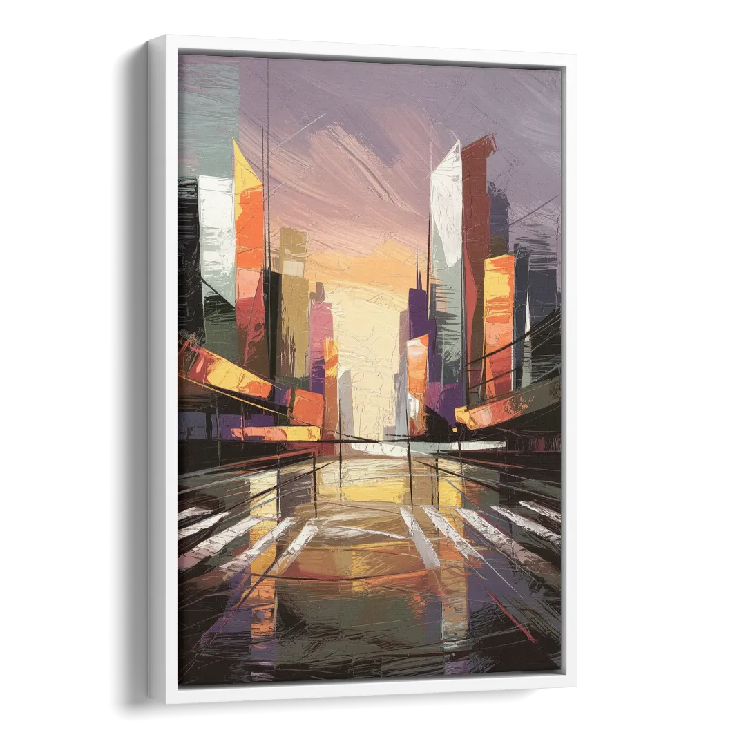 Springfield Urban Vibes Side - White Canvas Wall Art