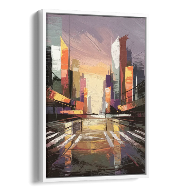 Springfield Urban Vibes Side - White Canvas Wall Art