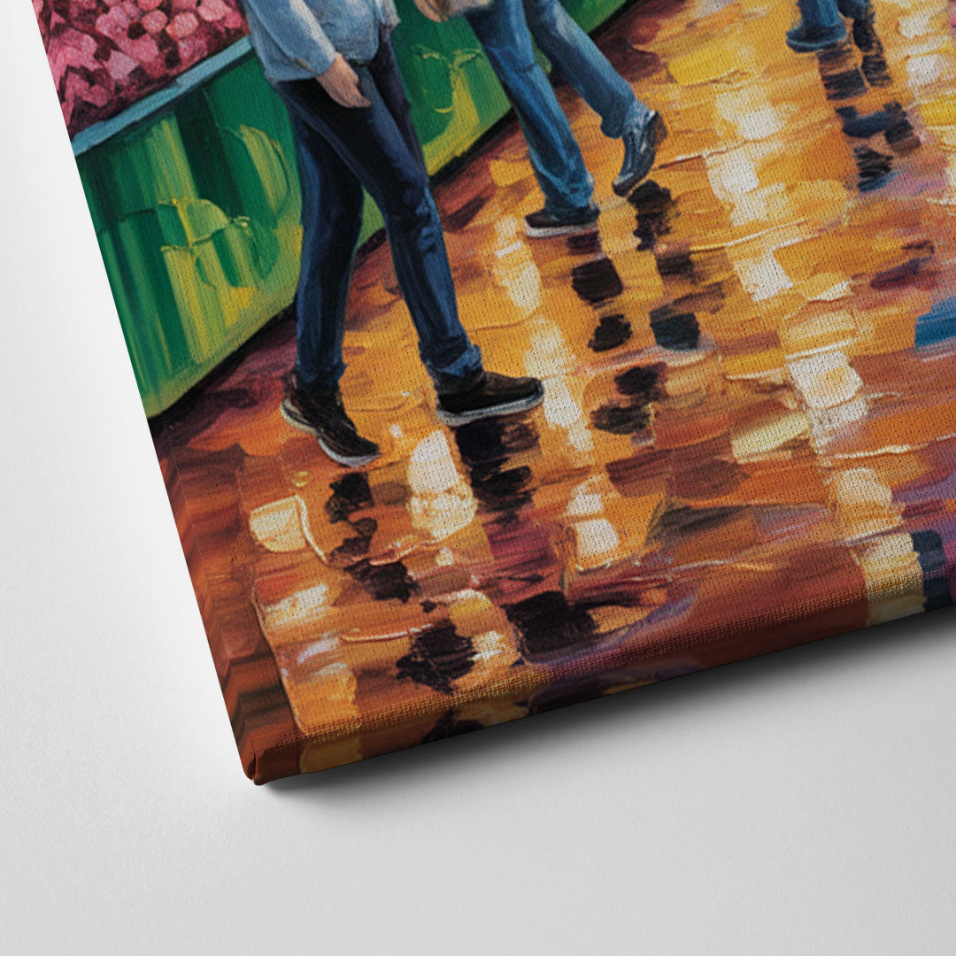 St Lawrence Market Scene Canvas Close Up