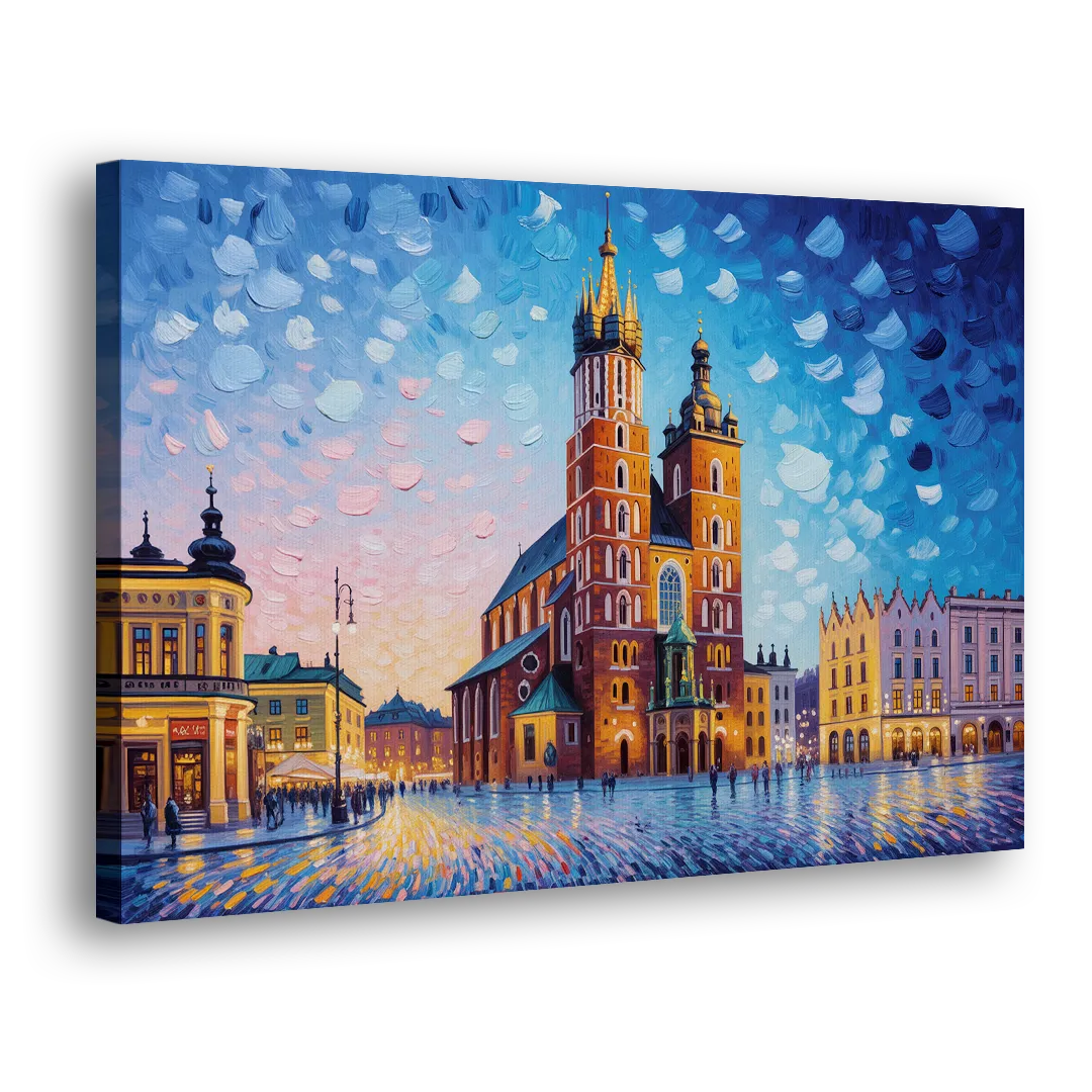 St. Mary's Basilica Side - Canvas Wall Art