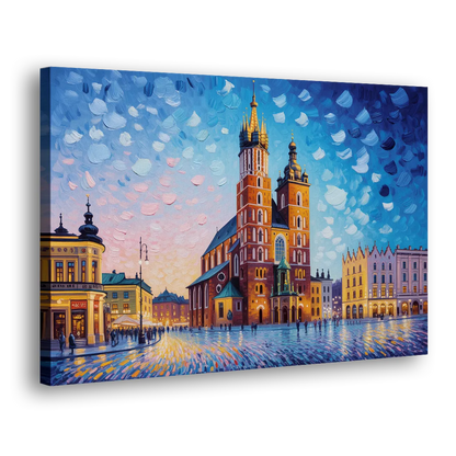 St. Mary's Basilica Side - Canvas Wall Art