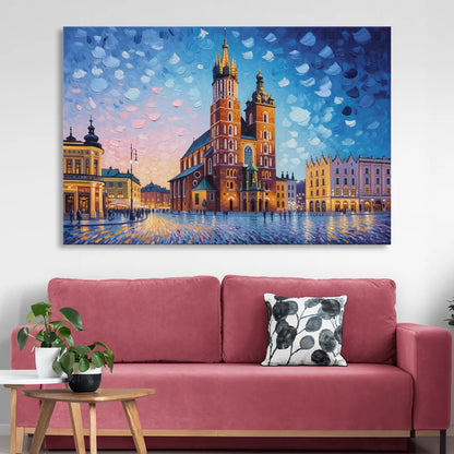 St. Mary's Basilica Sitting Room - Canvas Wall Art