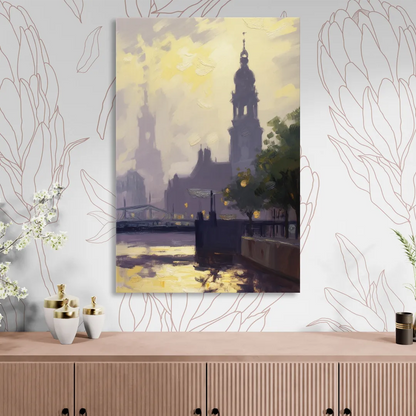 St. Michaelis Silhouette Sitting Room - Canvas Wall Art