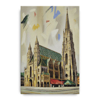 St. Stephen's Majesty Front - Canvas Wall Art