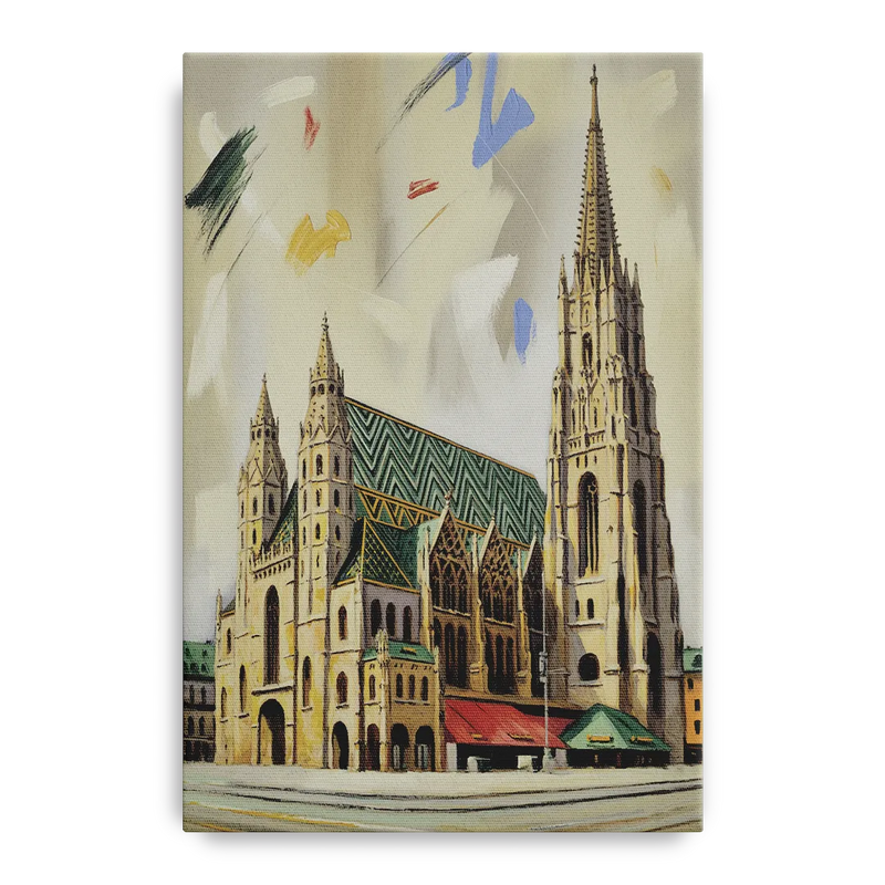 St. Stephen's Majesty Front - Canvas Wall Art