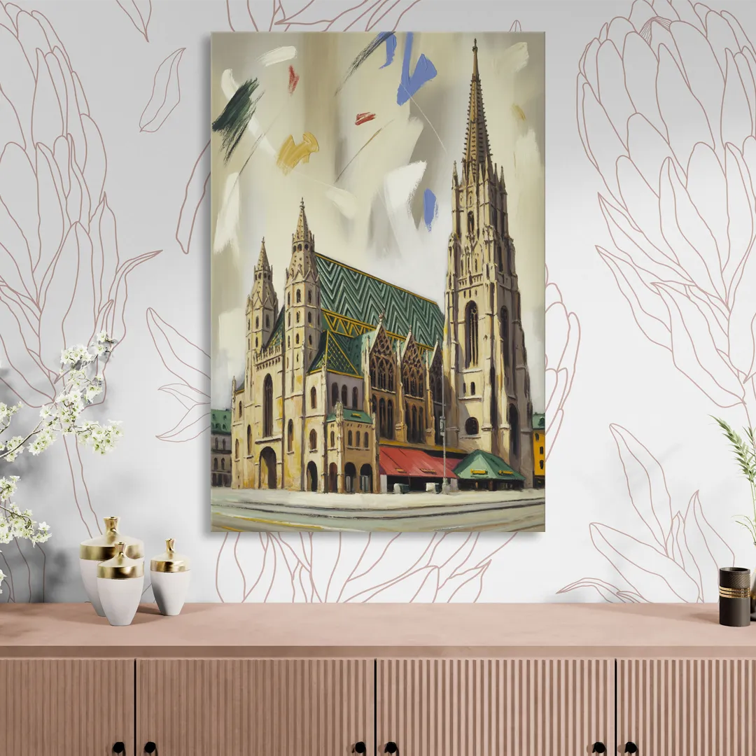 St. Stephen's Majesty Living Room - Canvas Wall Art