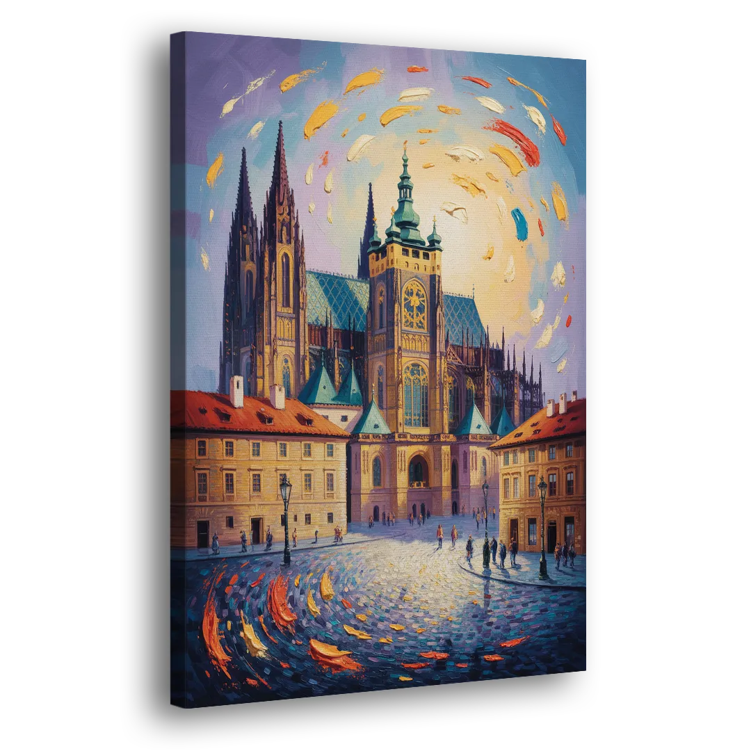 St. Vitus Cathedral Majesty Side - Canvas Wall Art