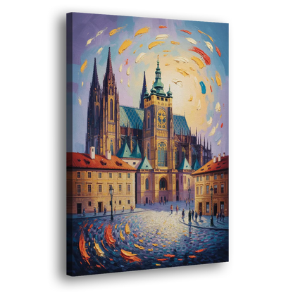 St. Vitus Cathedral Majesty Side - Canvas Wall Art