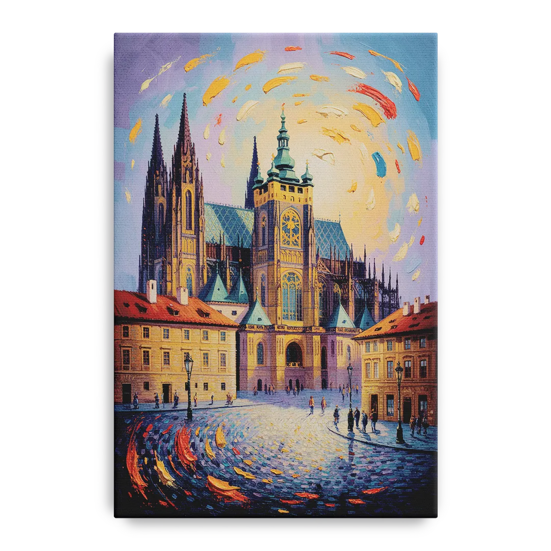 St. Vitus Cathedral Majesty Front - Canvas Wall Art