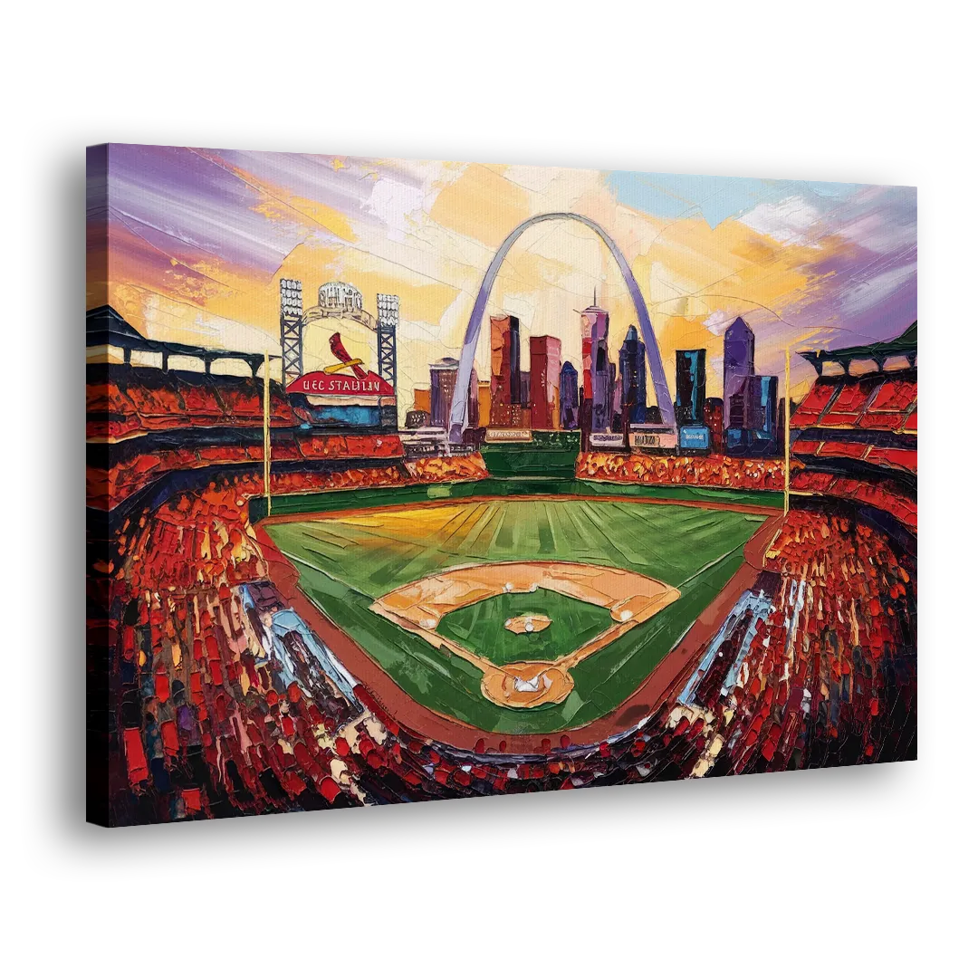 St. Louis Cardinals Stadium Side - Canvas Wall Art