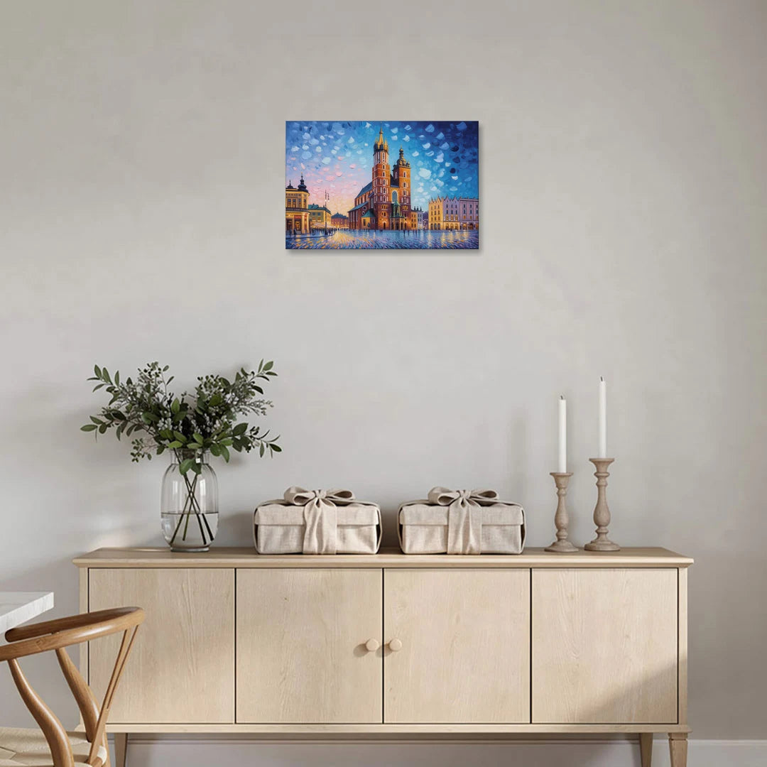 St. Mary's Basilica - Canvas Wall Art - Coffee Table - 24x16