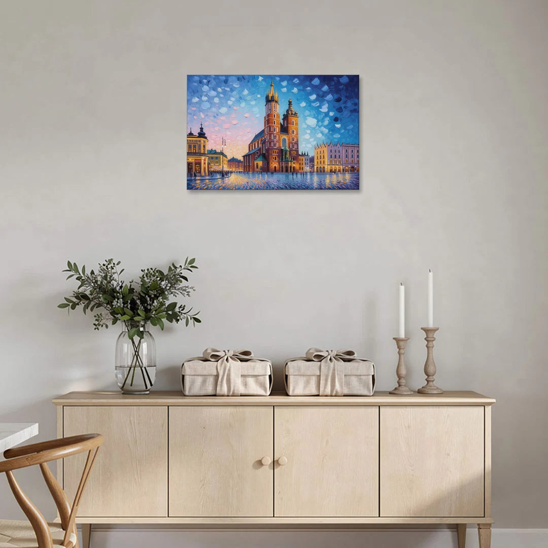 St. Mary's Basilica - Canvas Wall Art - Coffee Table - 30x20