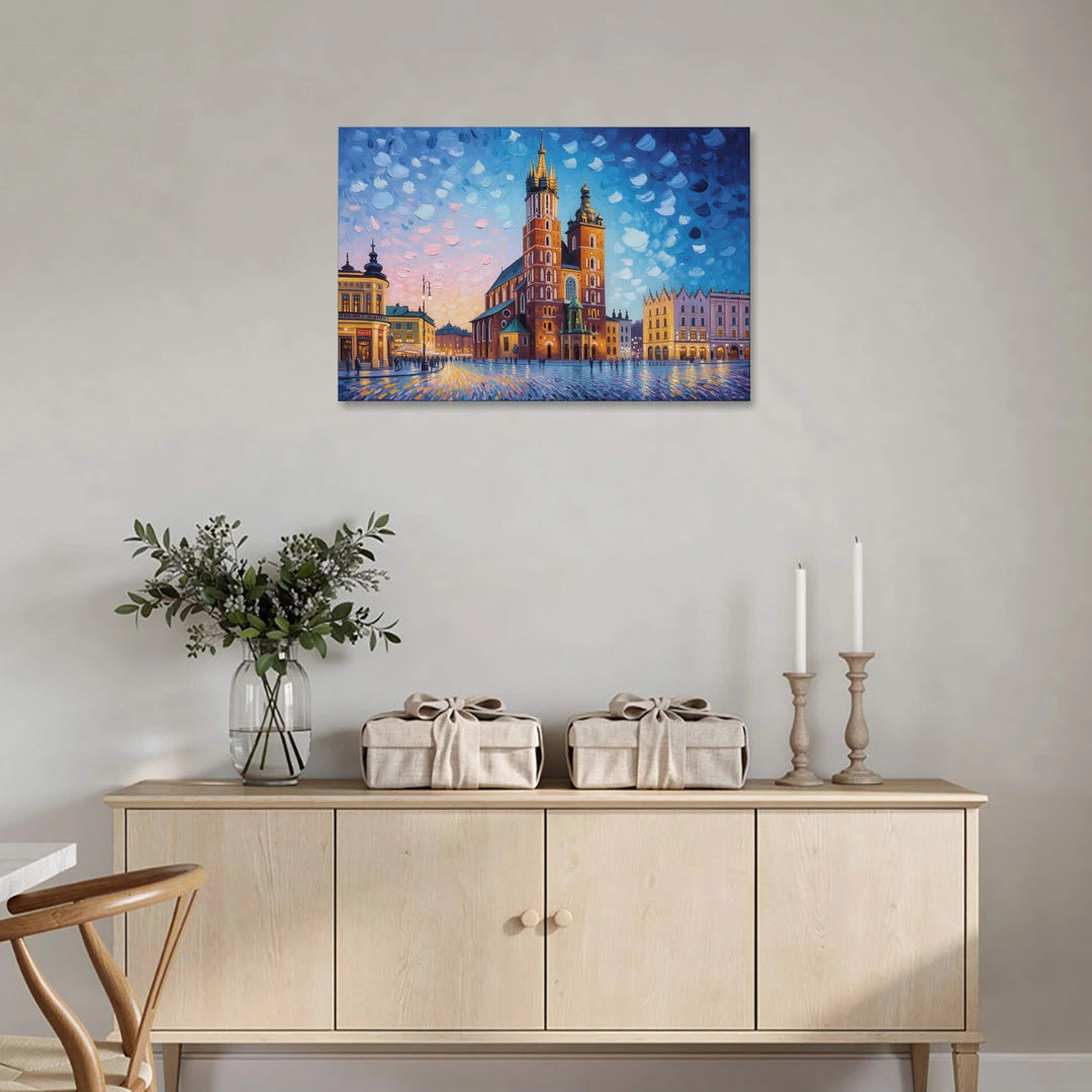 St. Mary's Basilica - Canvas Wall Art - Coffee Table - 36x24