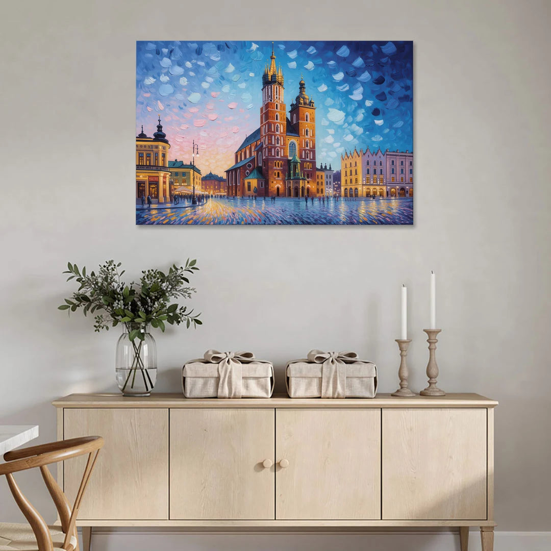 St. Mary's Basilica - Canvas Wall Art - Coffee Table - 48x32