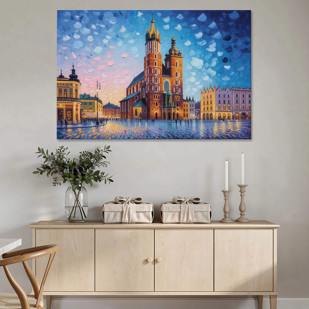 St. Mary's Basilica - Canvas Wall Art - Coffee Table - 60x40