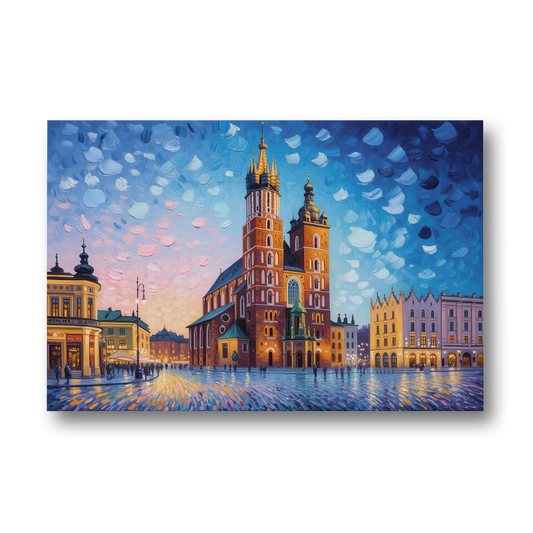 St. Mary's Basilica - Canvas Wall Art - Front