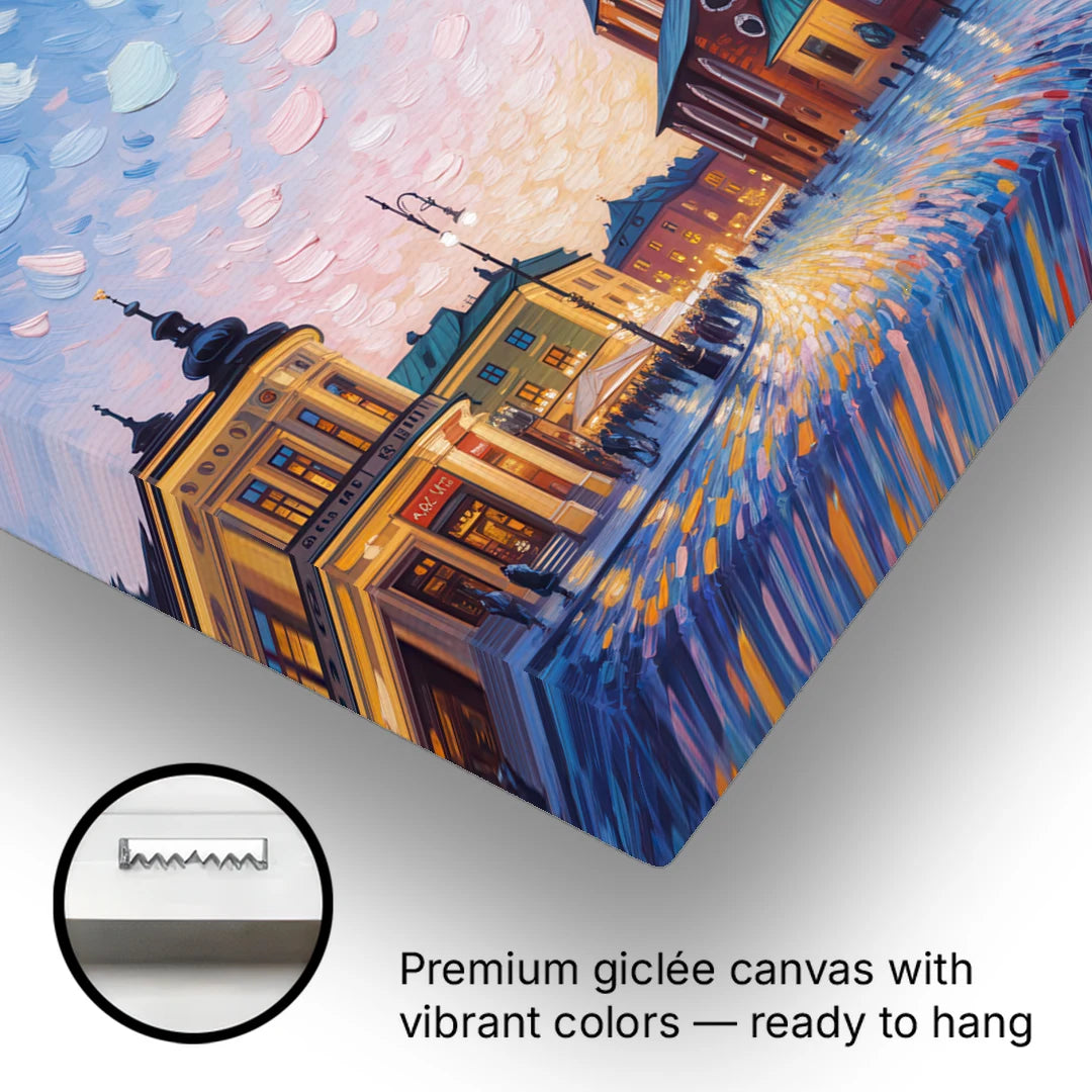 St. Mary's Basilica - Canvas Wall Art - Gallery Wrap Corner